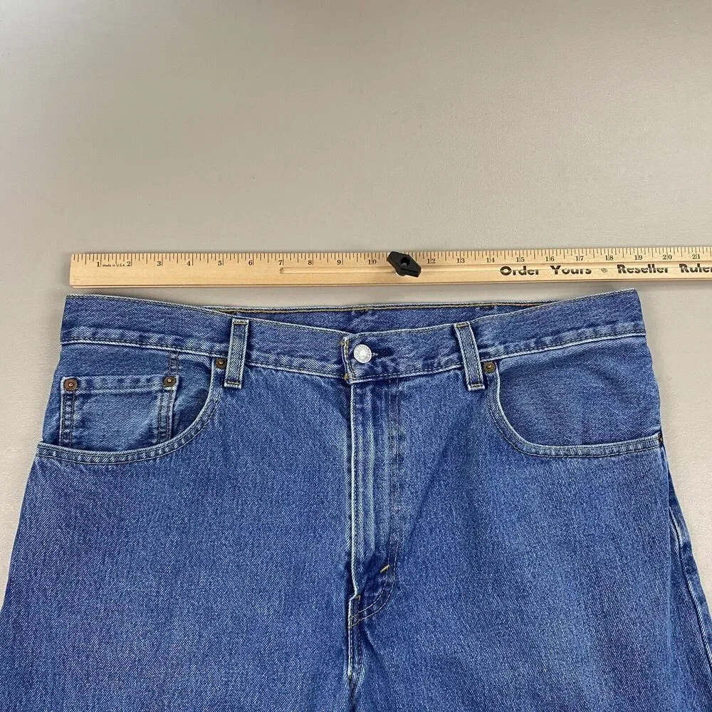 Levis 517‎ Jeans Mens 38x33 Bootcut Medium Wash Blue Cotton 517 4891